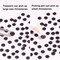 MEIBITE 6796PCS Purple Hotfix Rhinestones Crystal Stones Glass for Fabric Clothes Shirts Sparkly Flat Back Round with Tweezers and Picking Pen (SS6~SS30 Set)
